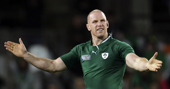 Paul O'Connell will pick up his 85th cap