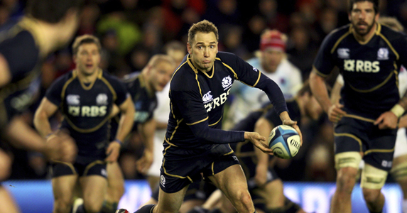 Dan Parks didn't have the best match against England this weekend