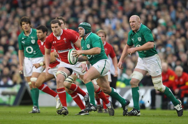 Rory Best is heading for a landmark