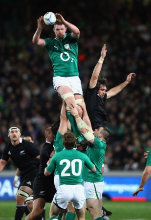 Key man: Donnacha Ryan continues to improve