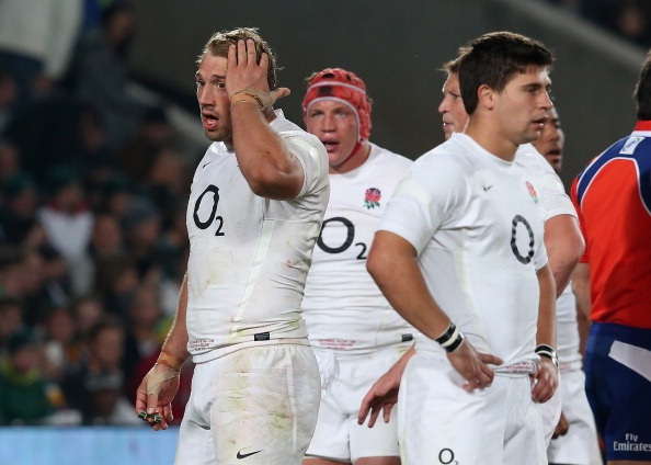 Shell shocked: England captain Chris Robshaw looks for answers