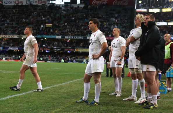 Disconsolate: The England boys have plenty to ponder before the 2nd Test