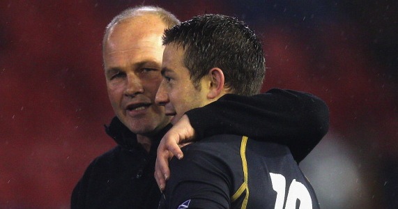 Winning streak: Andy Robinson has named seven new caps in Scotland's squad for November