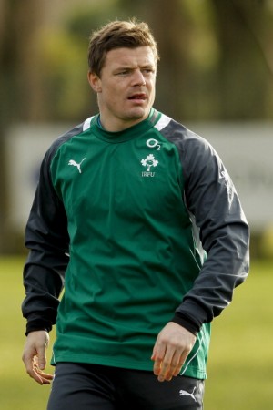 Retired: O'Driscoll is unlikely to face France