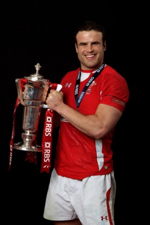 Heavy is the crown: Roberts with some silverware