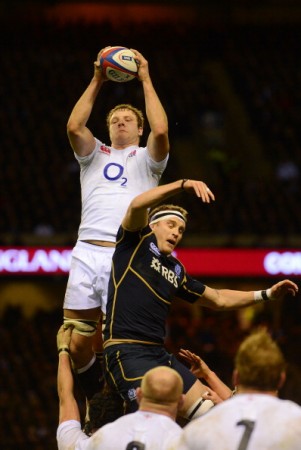 Soaring: Joe Launchbury's rise has caught the eye