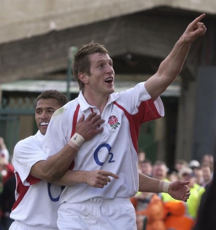At the double: Greenwood celebrates his second in 2003