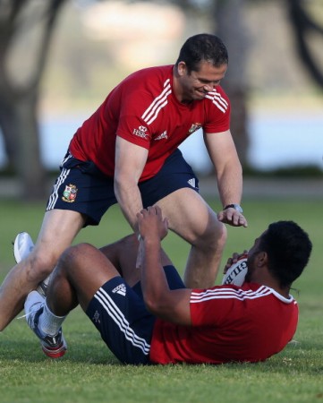 Bad cop landing: Andy Farrell lays down the law