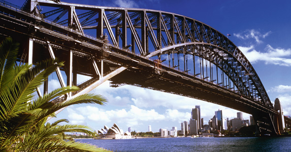 Bridge over untroubled water: A great view - and it's even better from the top!