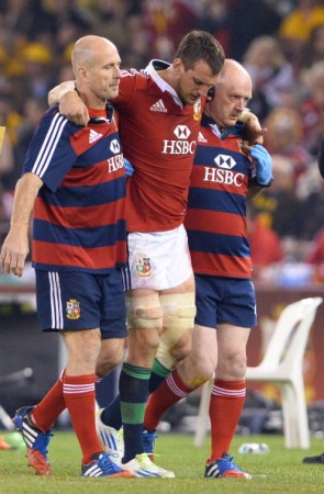 Forced to miss out: Sam Warburton
