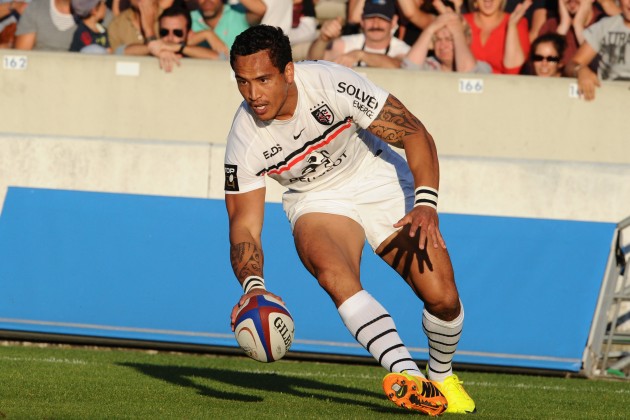 One of few signings: Hosea Gear scores for Toulouse at the weekend