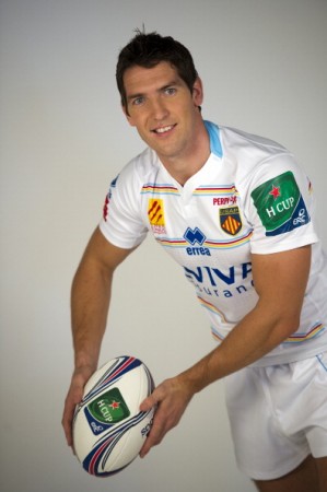 Helpful: Fly-half James Hook