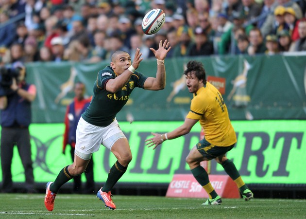 Best in the world?: Bryan Habana during the Rugby Championship