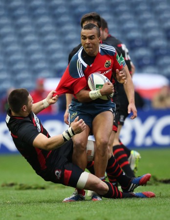 Cracked: Zebo fell against Edinburgh