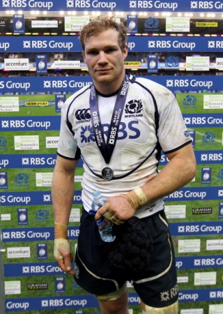 Debut double: Scot Ross Rennie