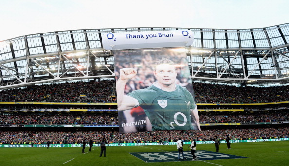 Fond farewell: O'Driscoll will be missed
