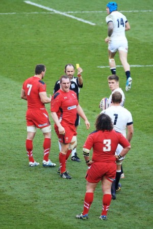 Yellow fever: Gethin Jenkins struggled in the scrum