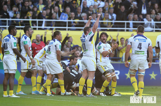 Protecting their home: Clermont Auvergne won at home for the 75th game in a row