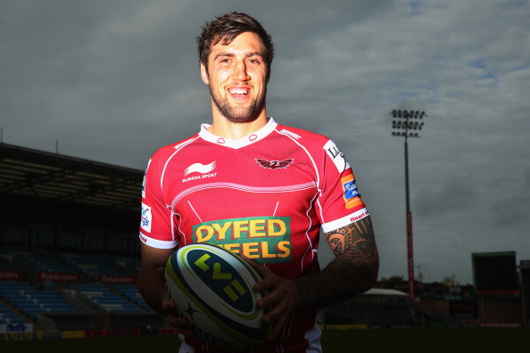 Scarlet to the last: Josh Turnbull helped his team qualify for Europe's top competition