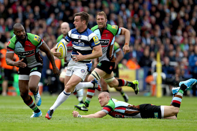 Hot-stepper: George Ford had a breakthrough season with Bath that led to England recognition