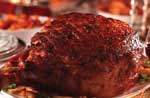 cooked ham
